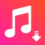 mp3 downloader download music android application logo